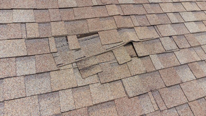 Replacing Broken Shingles
